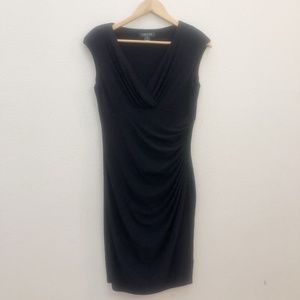 Lauren by Ralph Lauren  | Wrap Dress V Neck | Navy